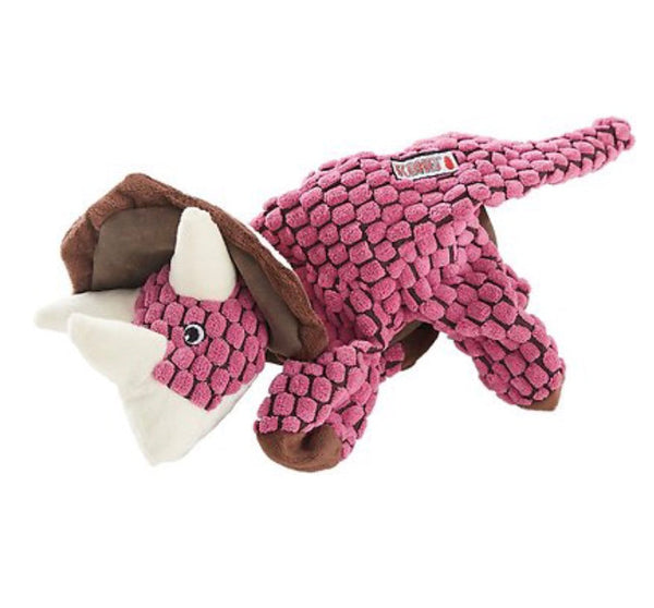 Kong Dynos Triceratops Dog Toy