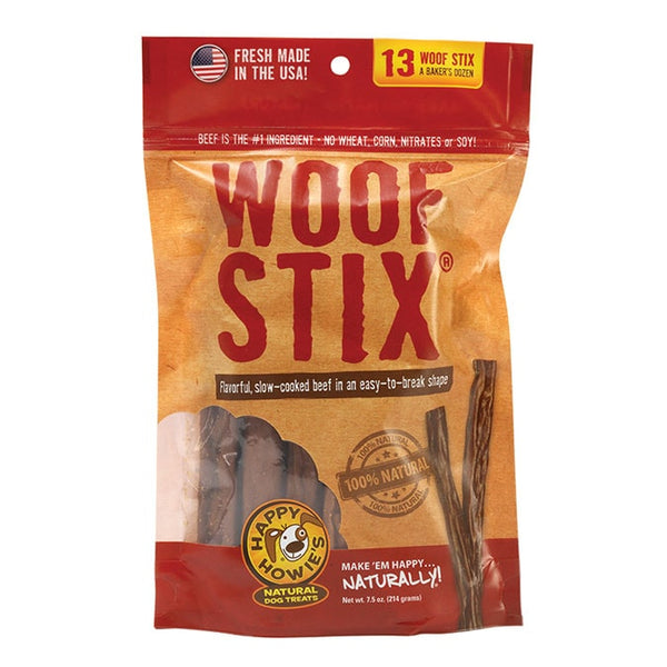 Happy Howie's Beef Woof Stix Dog Treat