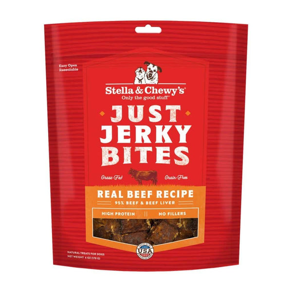 Stella & Chewy's Just Jerky Bites Beef Recipe Dog Treats