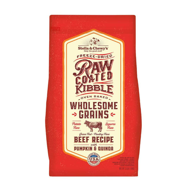 Stella & Chewy's Raw Coated Wholesome Grains Beef Dog Food