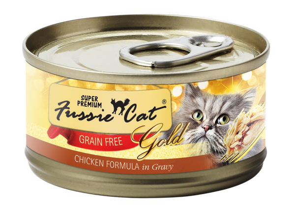 Fussie Cat Super Premium Chicken Formula In Gravy Canned Cat Food