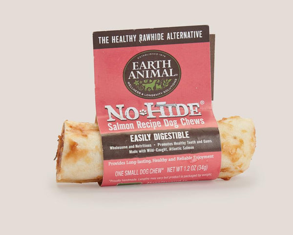 Earth Animal Salmon No-Hide Wholesome Chews Dog Treats