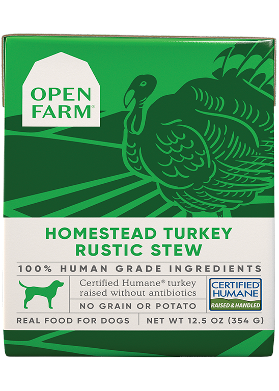 Open Farm Homestead Turkey Rustic Stew Wet Dog Food