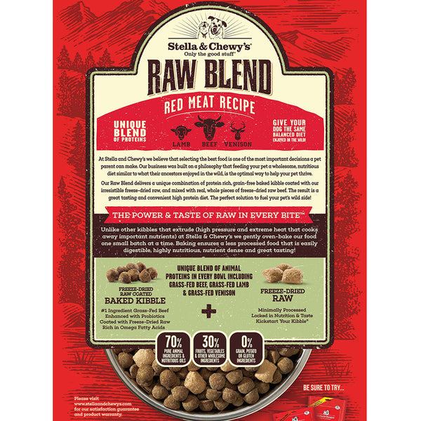 Stella & Chewy's Red Meat Raw Blend Dog Food