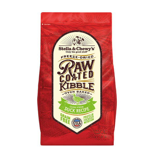Stella & Chewy's Cage-Free Duck Raw Coated Dog Food