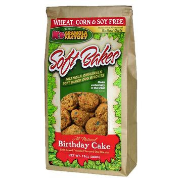 K9 Granola Factory Soft Bakes Birthday Cake Dog Treats