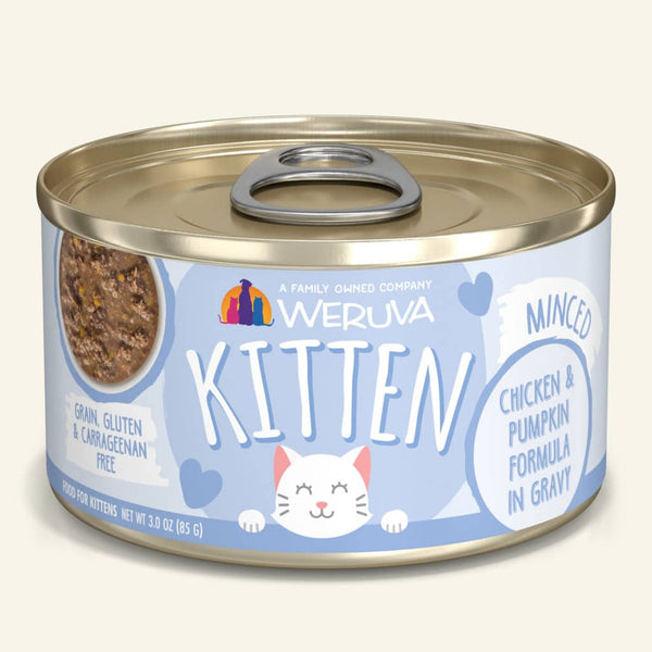 Weruva Kitten Chicken And Pumpkin Minced Canned Cat Food