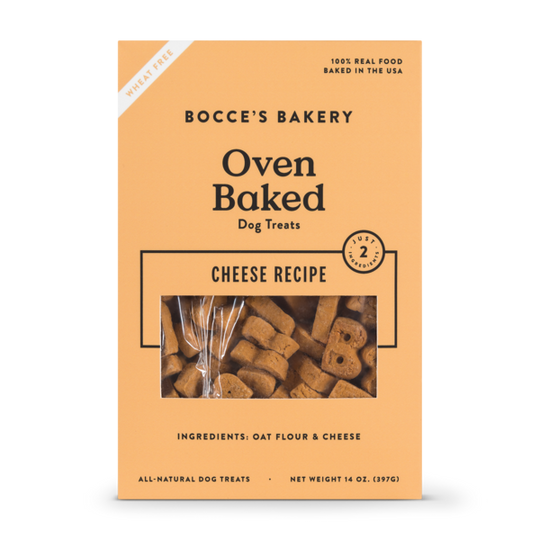 Bocce’s Bakery Cheese Oven Baked Dog Treats | Pet Oasis