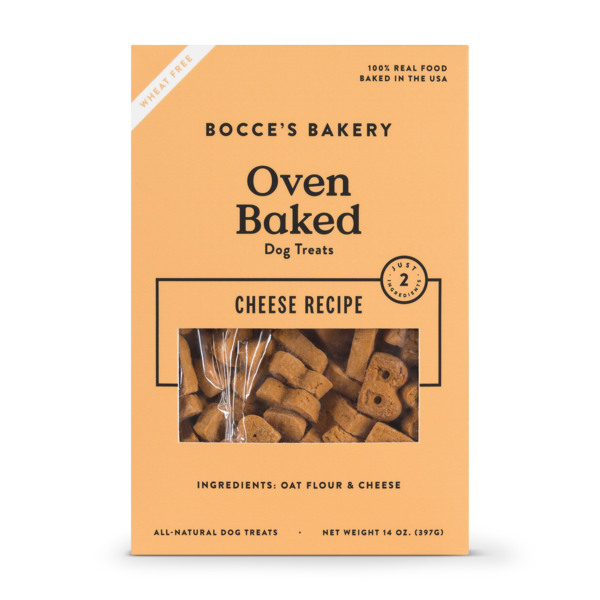 Bocce's Bakery Cheese Oven Baked Dog Treats