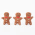 Zippy Paws Holiday Miniz 3-Pack Gingerbread Men Dog Toy