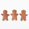 Zippy Paws Holiday Miniz 3-Pack Gingerbread Men Dog Toy