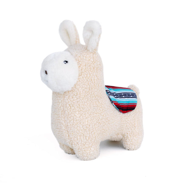 Zippy Paws Storybook Snugglerz - Liam The Llama Dog Toy