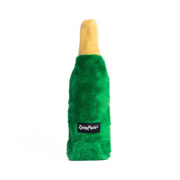 Zippy Paws Happy Hour Crusherz - Champagne Dog Toy
