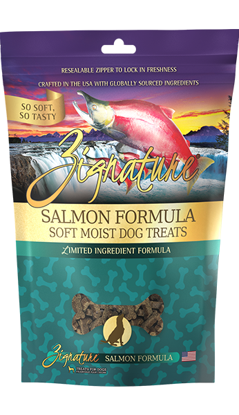 Zignature Salmon Formula Moist Dog Treats