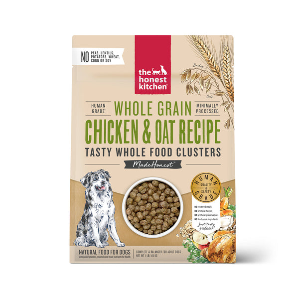 The Honest Kitchen Food Clusters Whole Grain Chicken Dog Food