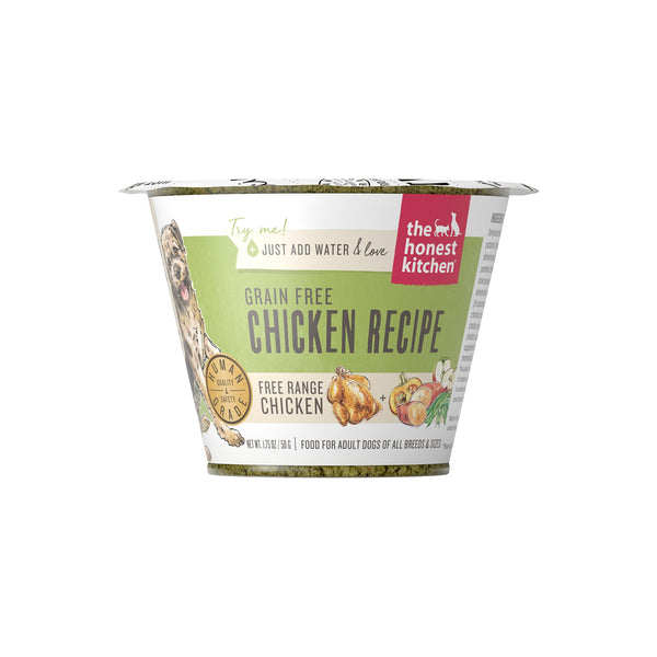 The Honest Kitchen Dehydrated Grain Free Chicken Cup Dog Food