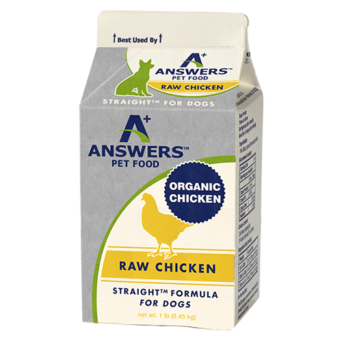 Answers Straight Chicken Raw Dog Food