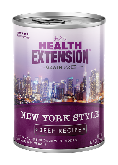 Health Extension Grain Free New York Style Canned Dog Food