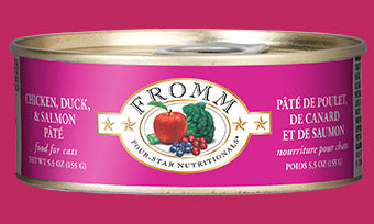 Fromm Four Star Chicken, Duck, & Salmon Pate Canned Cat Food