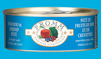 Fromm Four Star Seafood & Shrimp Pate Canned Cat Food