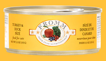 Fromm Four Star Turkey & Duck Pate Canned Cat Food