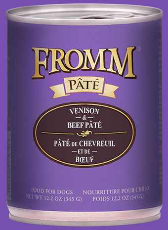 Fromm Venison & Beef Pate Canned Dog Food