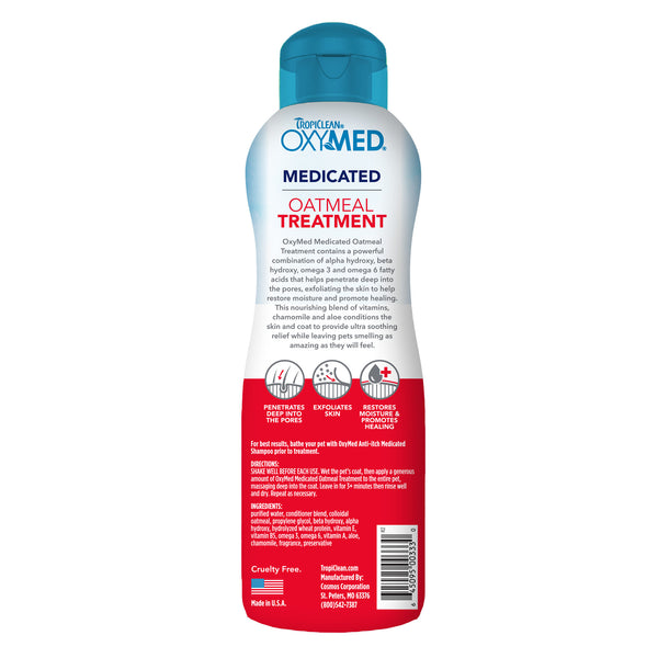 Tropiclean Oxymed Oatmeal Treatment For Pets