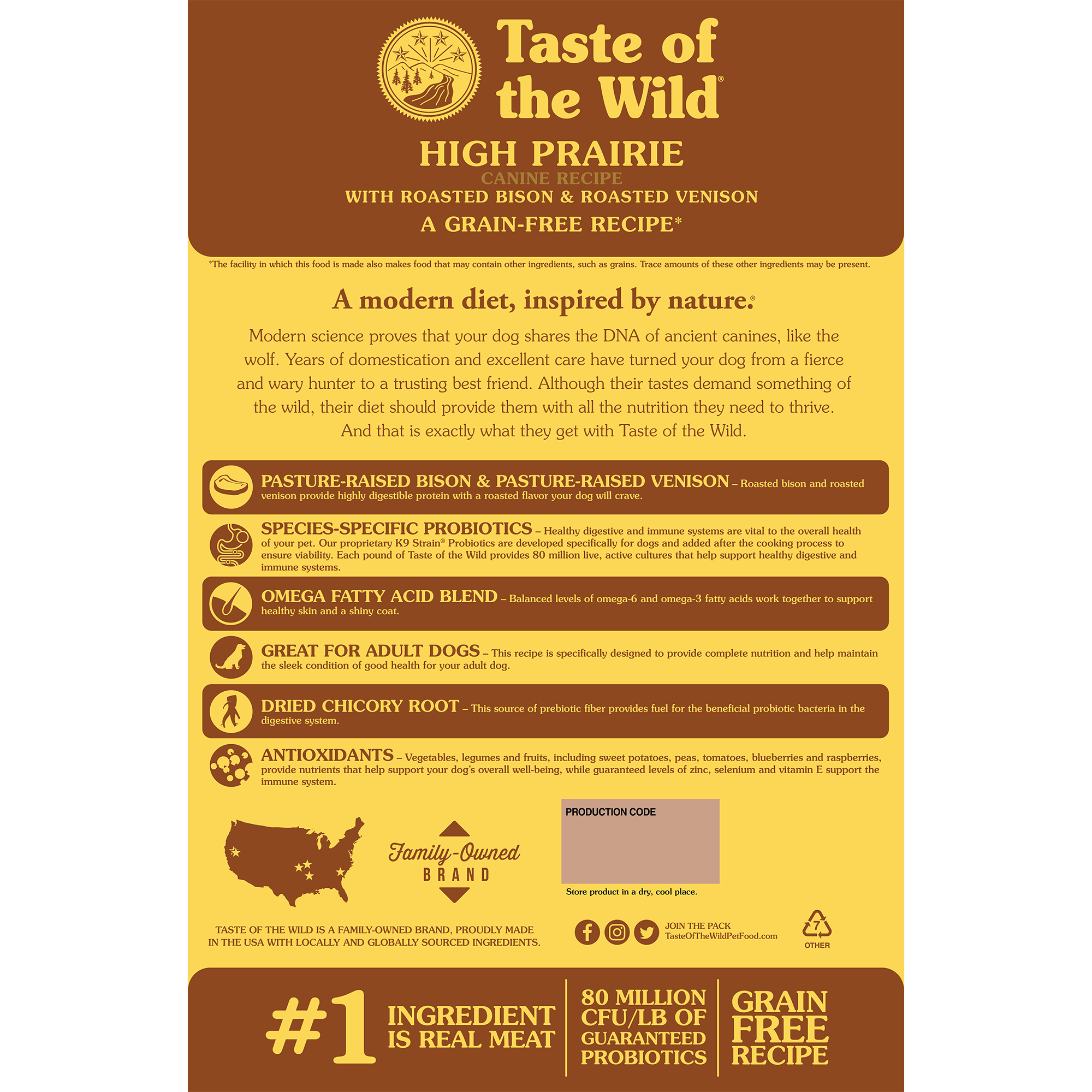 Taste of the wild orange bag best sale