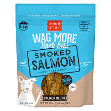 Cloud Star Wag More Bark Less Smoked Salmon Jerky Dog Treats