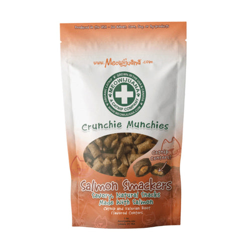 Meowijuana Crunchie Munchies Salmon Cat Treats