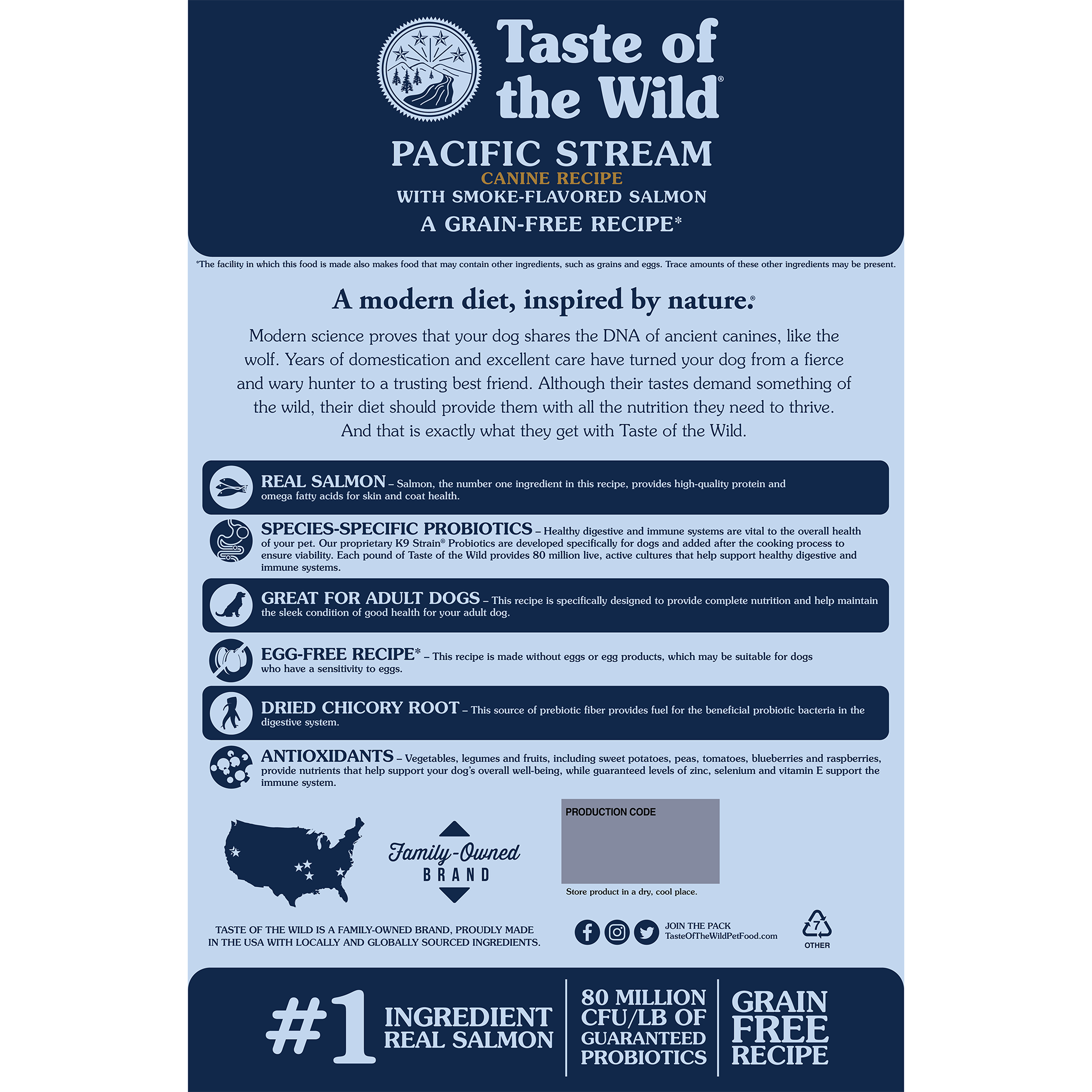 Taste of the hot sale wild ocean pacific