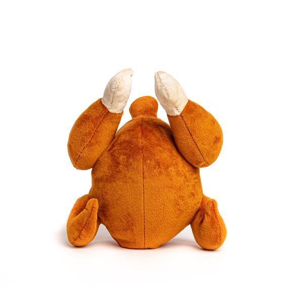 Fabdog Rotisserie Chicken Super-Squeaker Dog Toy