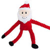 Zippy Paws Holiday Crinkle - Santa Dog Toy