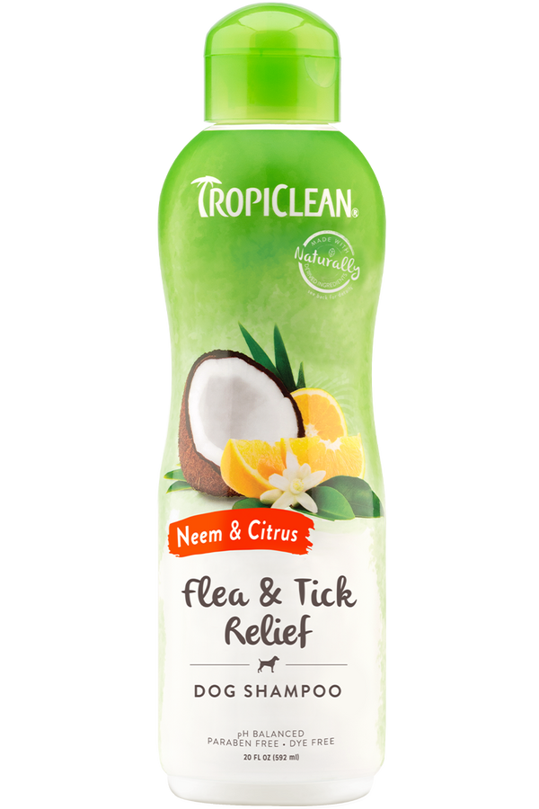 Tropiclean Neem & Citrus Flea & Tick Relief Dog Shampoo
