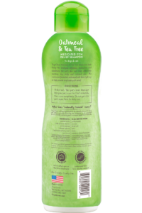 Tropiclean Oatmeal Tea Tree Medicated Itch Relief Pet Shampoo