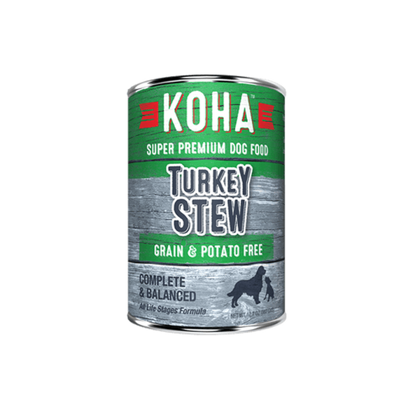 Koha Turkey Stew Canned Dog Food
