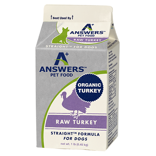 Answers Straight Turkey Raw Dog Food