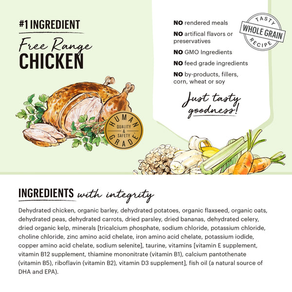 The Honest Kitchen Dehydrated Whole Grain Chicken Cup Dog Food