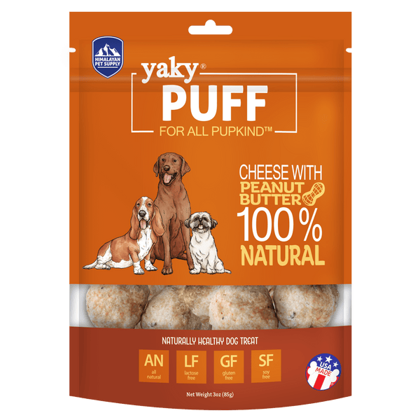 Himalayan Pet Supply YakyPuff Peanut Butter Dog Treats