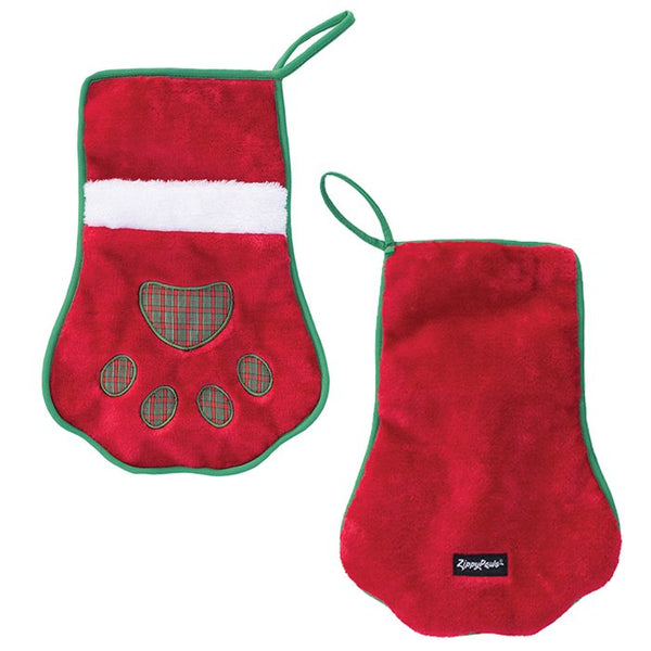 Zippy Paws Holiday Stocking Dog Toy